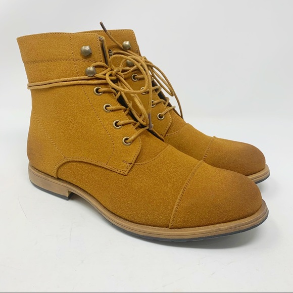 Brand New Pair of GM Golaiman Brogue Boots Brown main image 6